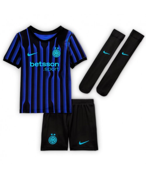 Günstige Inter Milan Manuel Akanji #25 Heimtrikotsatz Kinder 2025-26 Kurzarm (+ Kurze Hosen) Günstige Inter Milan Manuel Akanji #25 Heimtrikotsatz Kinder 2025-26 Kurzarm (+ Kurze Hosen)